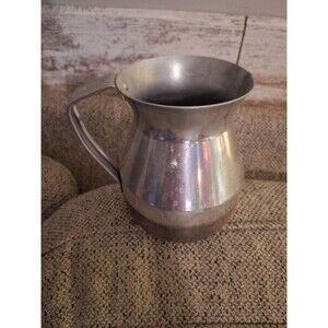 Vintage IMUSA Water Silver color Beverage Pitcher Aluminum‎ 6.5"L x 5.15W